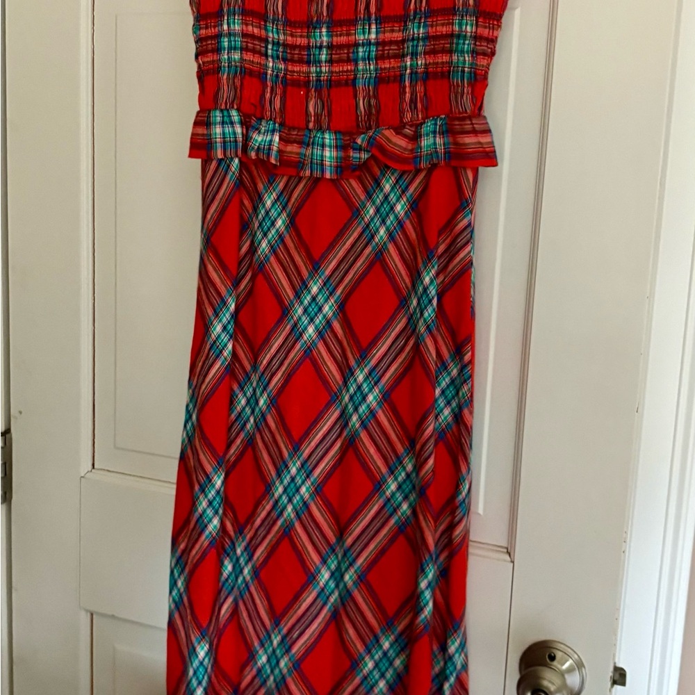 Hunter Bell Plaid Dress - Picture 2 of 3